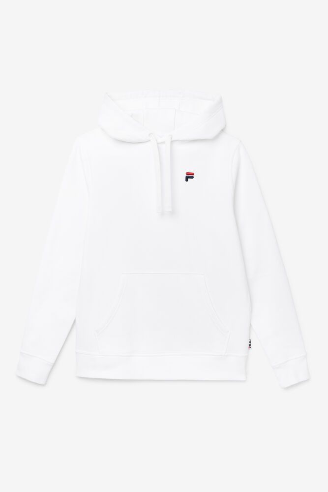 Fila Hoodie Panske Godfrey Biele - WDXYM0361